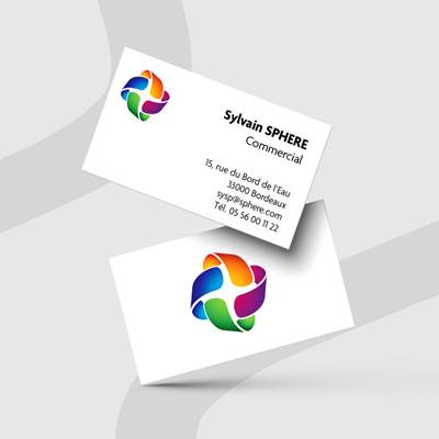 Cartes de visite standard (éco)